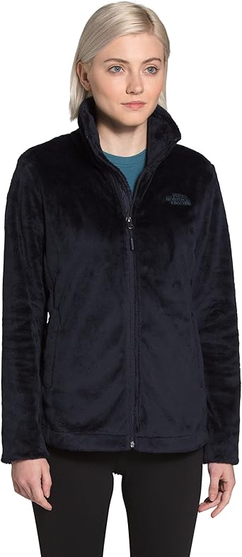 North face white fuzzy jacket Clearance