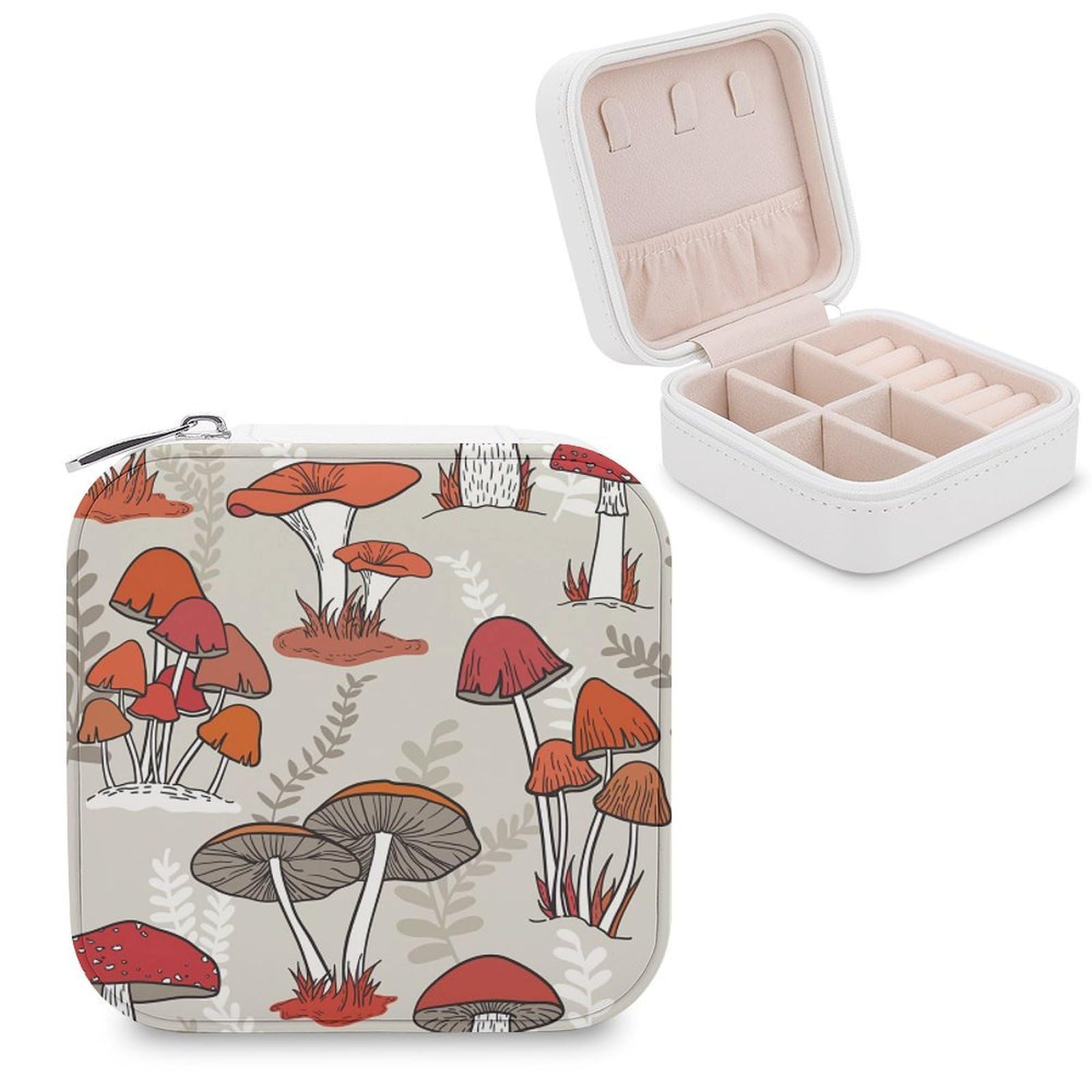 Boîte à bijoux portable pour voyager l'esprit léger avec vos parures préférées