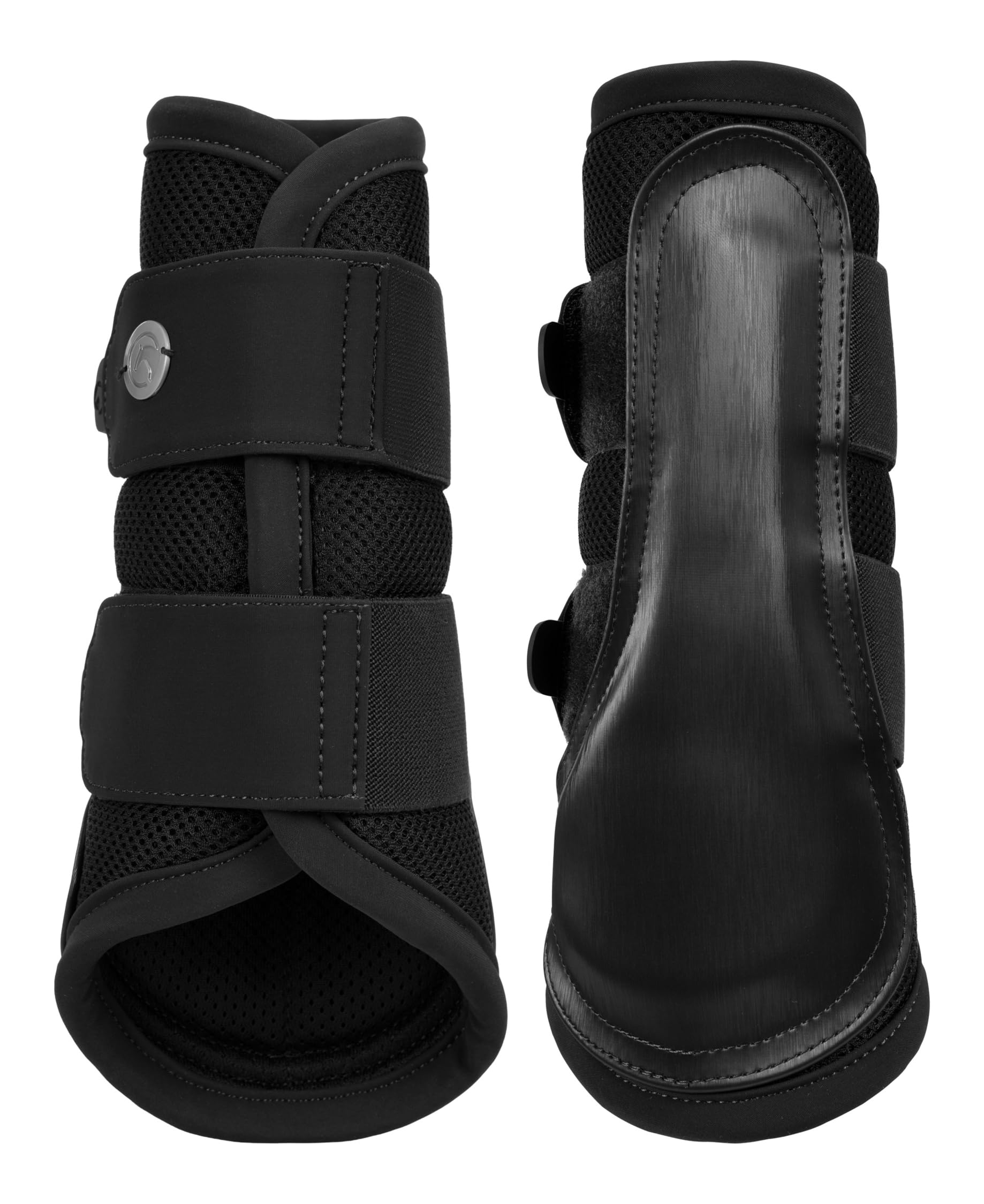 Equiva Gamaschen Avior, atmungsaktive Pferdegamaschen mit Multilagen-Mesh, Stoßdämpfung, Druckverteilung und Klettverschluss