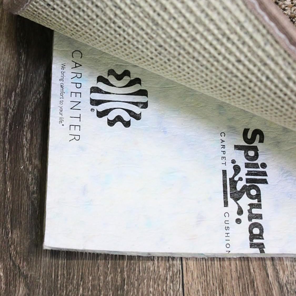 Spillguard Barrier Rug Pad | Visco- Elastic Memory Foam | 6' x 9' | 1/2" Thick