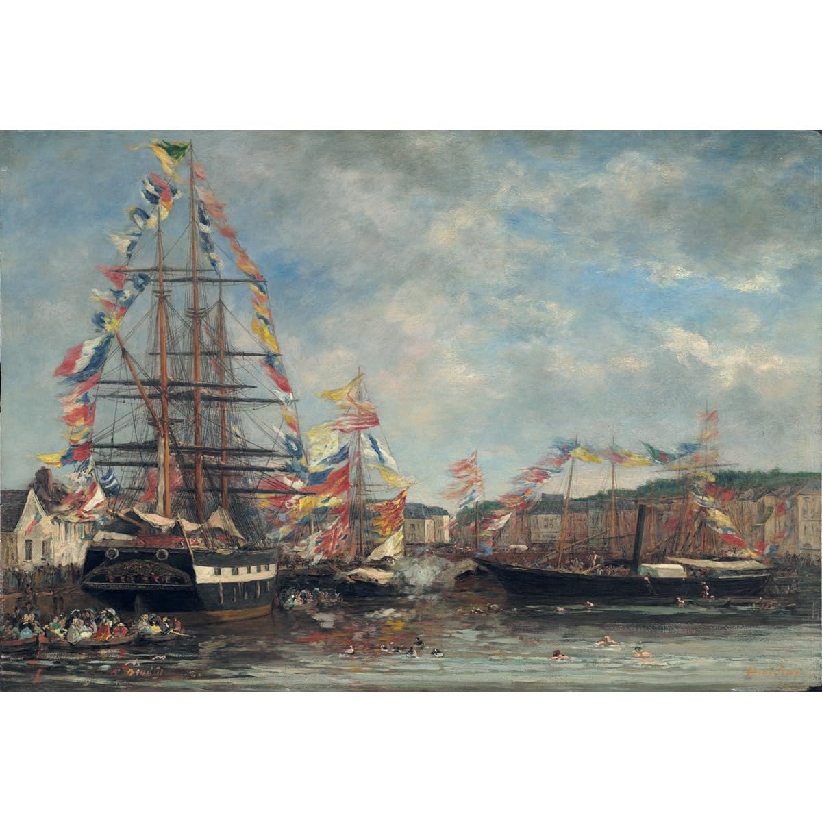 Impression sur toile de qualité supérieure Honfleur ARTICULOZY - 2