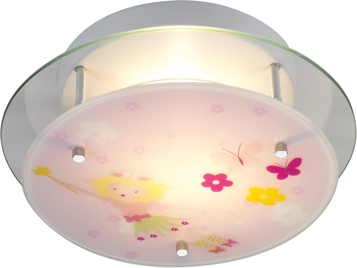 Best Seller Elk 21008/2 Novelty 2-Light Little Girl Fairy Semi-Flush,Satin Nickel Hottest Sales Elk 21008/2 Novelty 2-Light Little Girl Fairy Semi-Flush,Satin Nickel