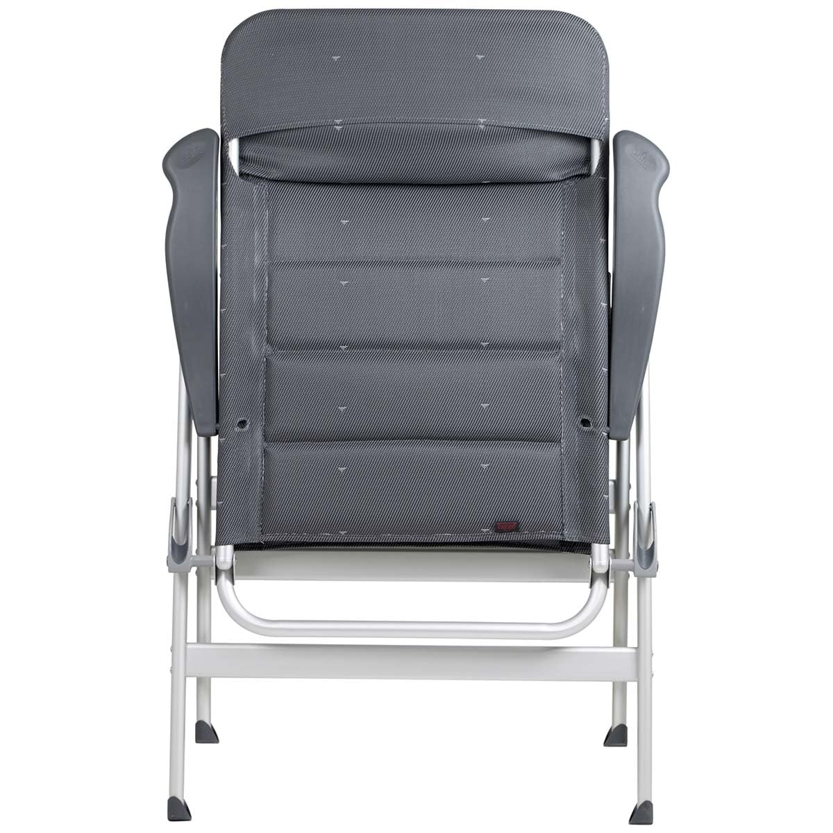 Crespo Sedia Pieghevole XXL Deluxe Antracite Sedie, Alluminio, Grigio Scuro, Taglia Unica