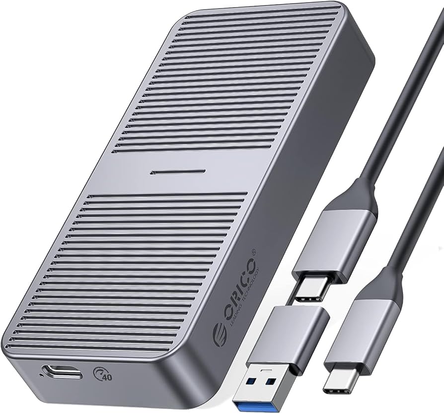 Amazon.com: ORICO 40Gbps NVMe SSD Enclosure, M.2 to USB-C Adapter