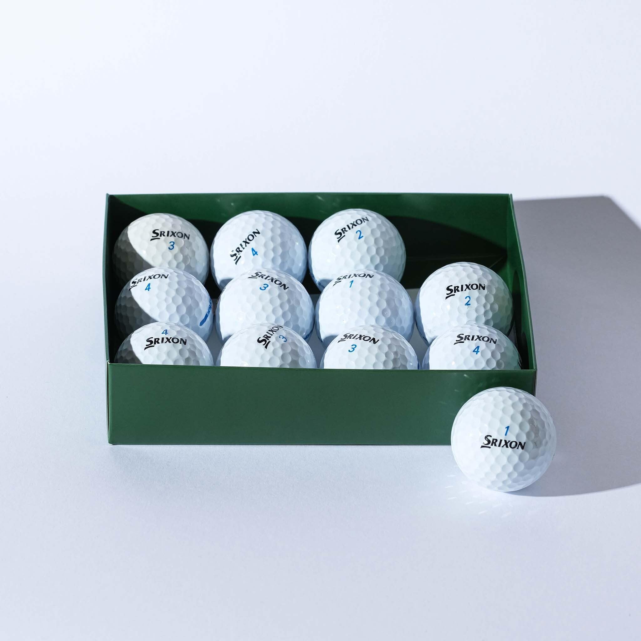 Lot de 12/24 Balles de Golf d'Occasion AD333 / AD333Tour - Idéales pour Joueurs Débutants et Confirmés - Qualité Premium et Performance – Marque Française