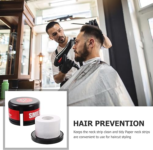 Miniatura 8 de SOLUSTRE 1 juego de tiras de cuello de peluquería desechables para peluquería cinta de peluquería peluquería envoltura elástica accesorios de