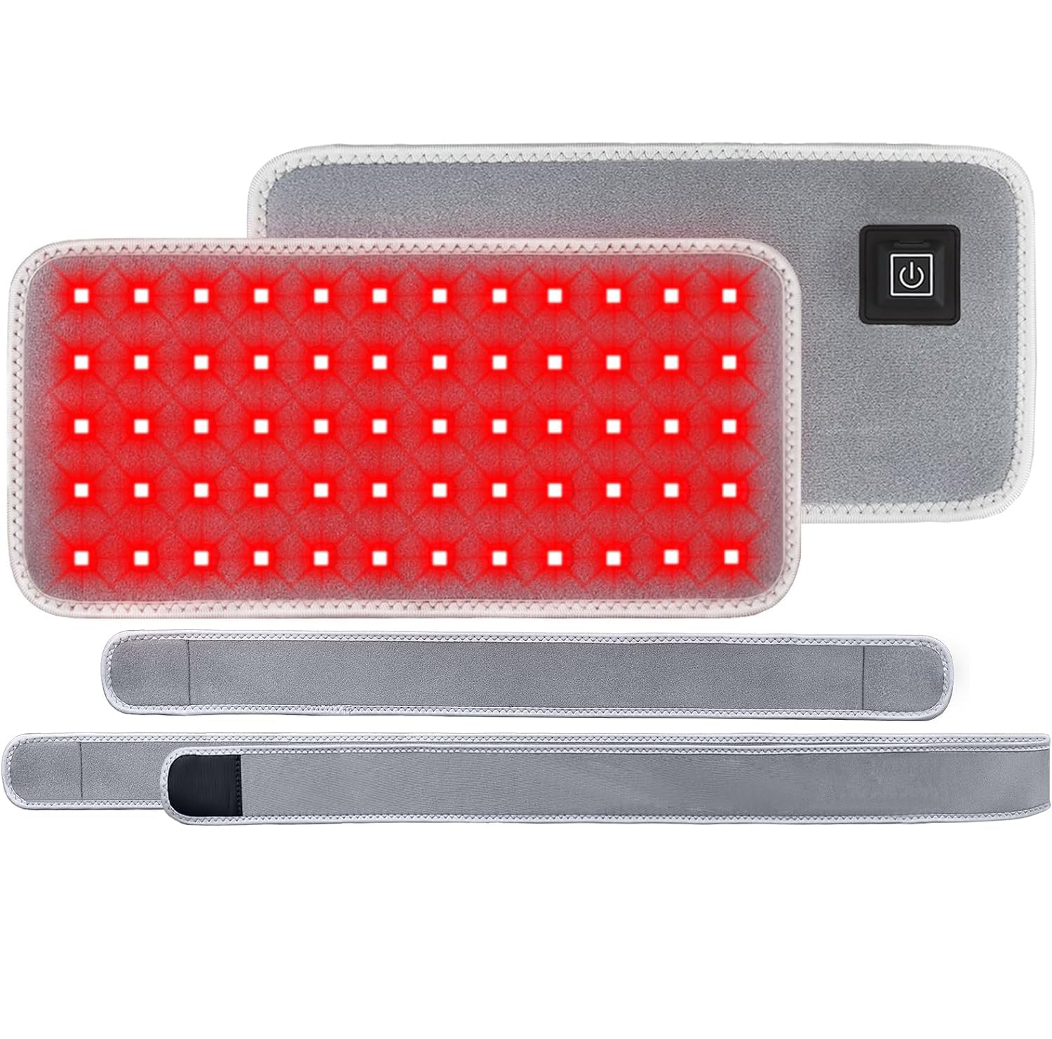 Red Light Therapy Belt, Red Light Therapy for Neck, Near Infrared Light Therapy Belt for Pain Relief, Red Light Therapy Device for Shoulder, Wrist, Knee and Ankle, Infrared Light Therapy for Pain