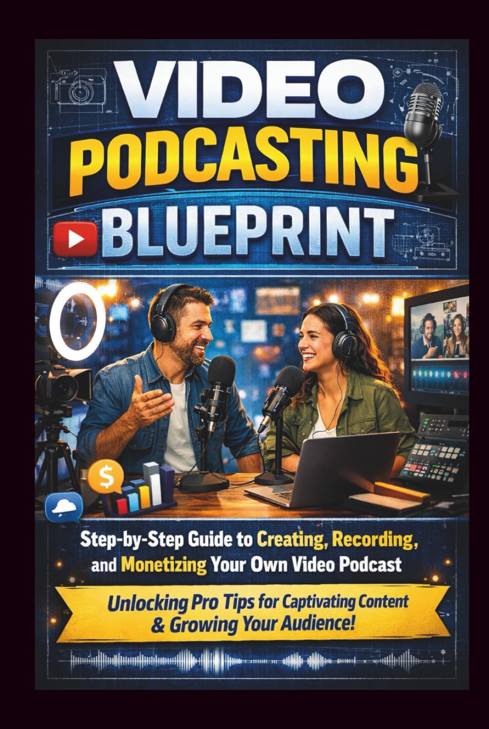Video Podcasting Blueprint: Step-by-step guide to creating recording and monetising your own video podcast - unlocking pro tips for captivating contents and growing your Audience. (Tech Made Easy)