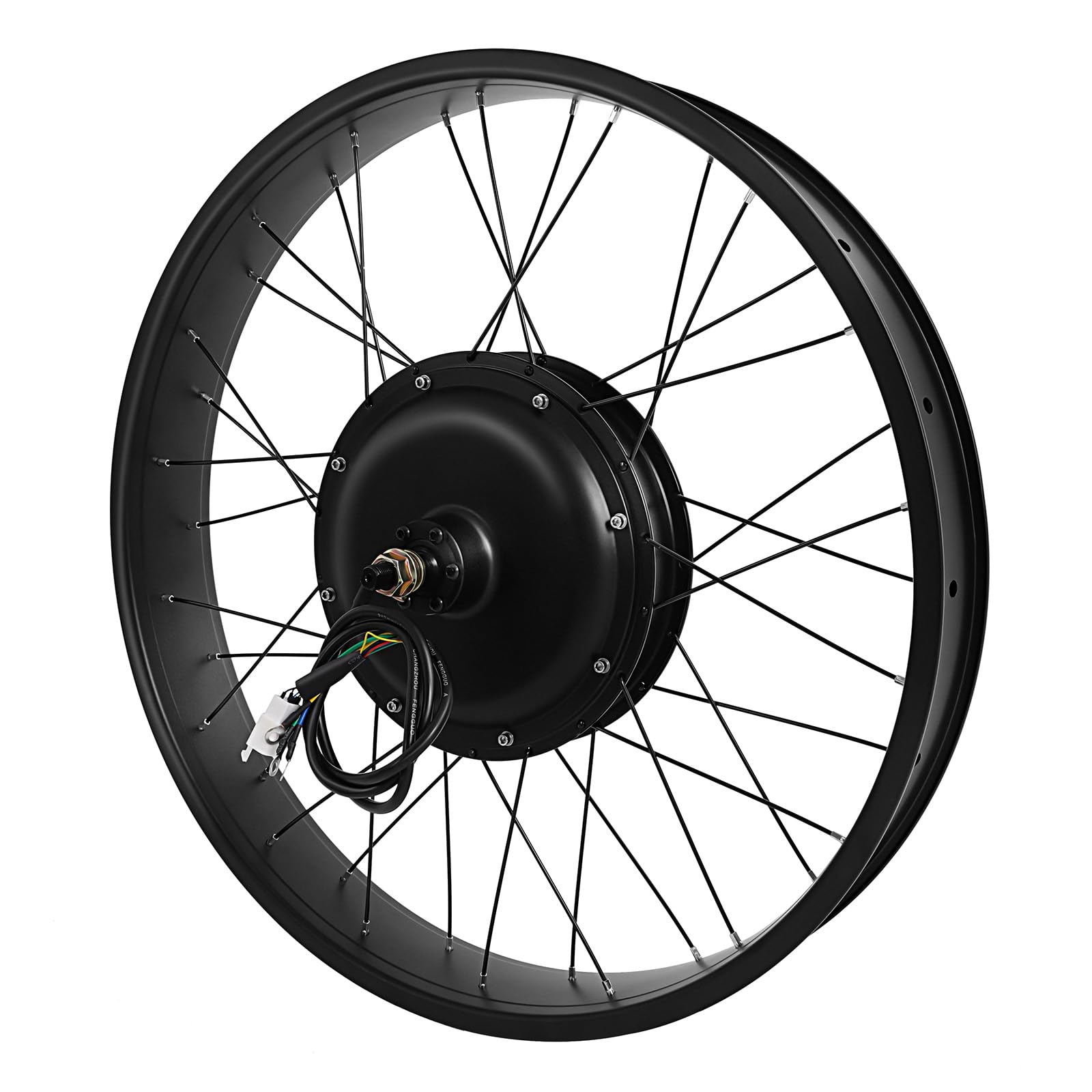 Kit de conversion de roue arrière de vélo électrique 48 V 1500 W 26" avec écran LCD, étanchéité IP54, couple 55 N.M, commande 35 A, pour construction de vélo