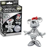 Vista 8 de Rompecabezas de cristal 3D original - Minnie Mouse