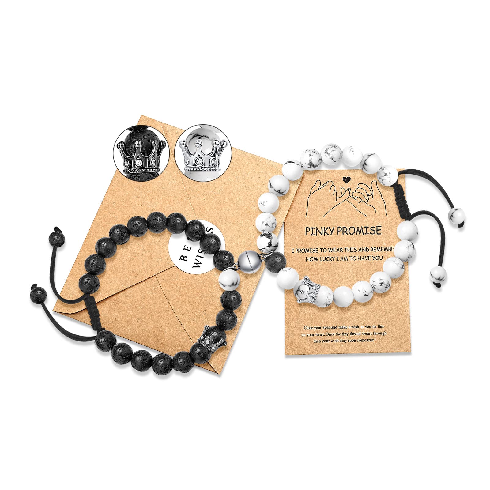 Ungent Them Couples Bracelets Distance Relationship Bracelet For