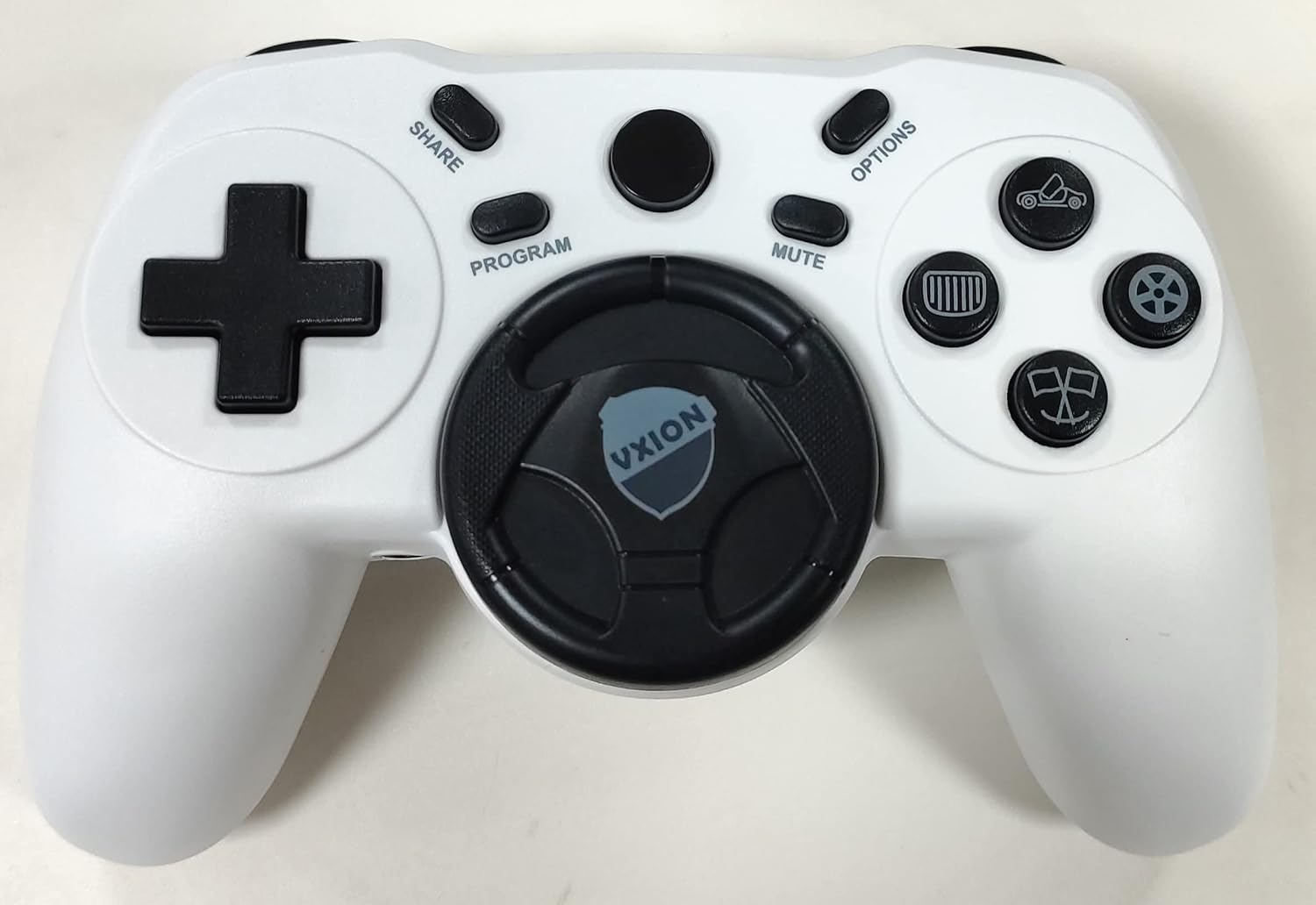 VISIONHMD Wireless Racing Wheel or Steering Wheel for PS4