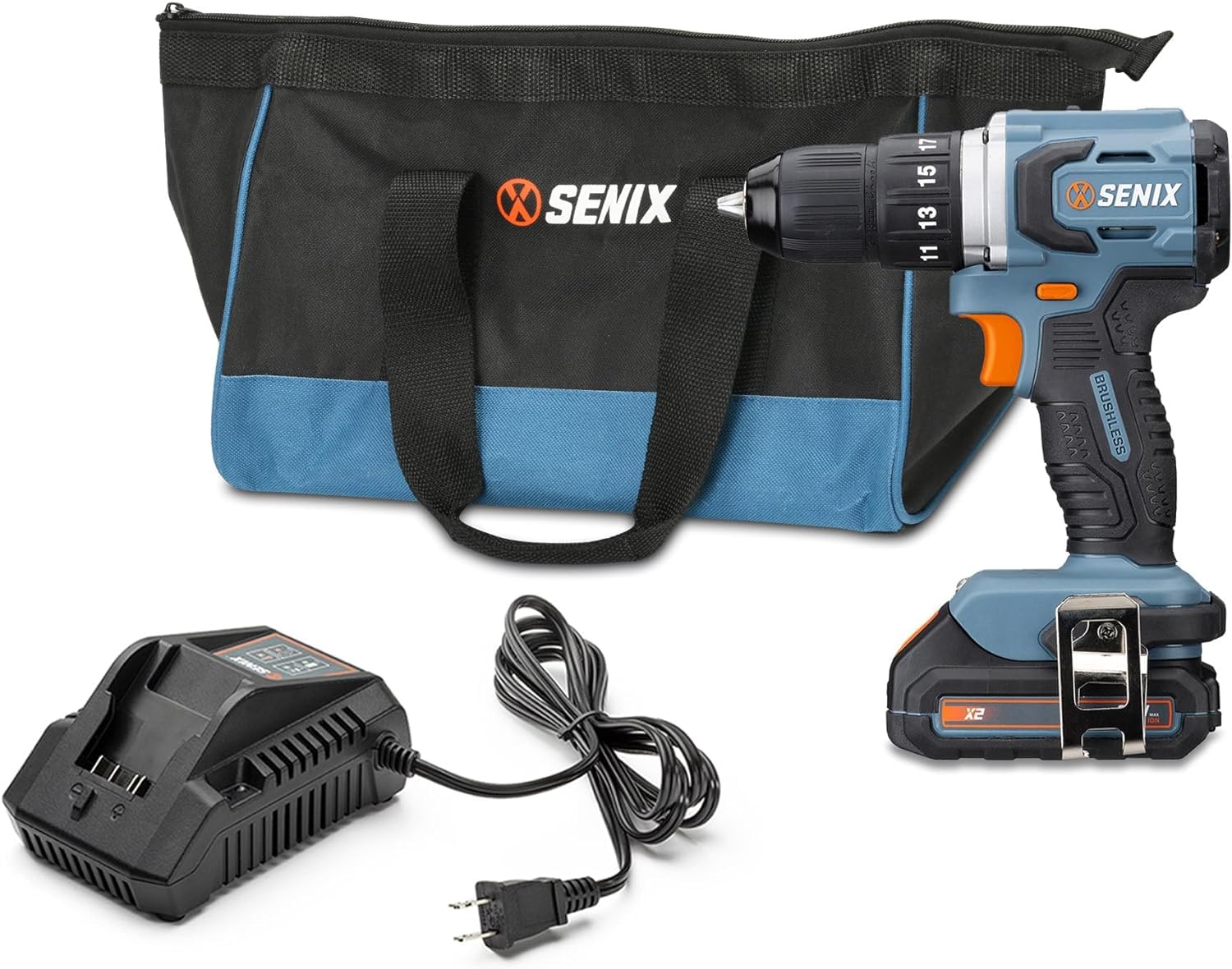 Amazon.com: SENIX 20V Max Cordless Drill/Driver Set, Power Tool Amazon.com: SENIX 20V Max Cordless Drill/Driver Set, Power Tool