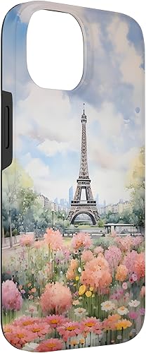 Miniatura 6 de Funda para iPhone 11 Pro Max Paris Francia Torre Eiffel Flores por todas partes