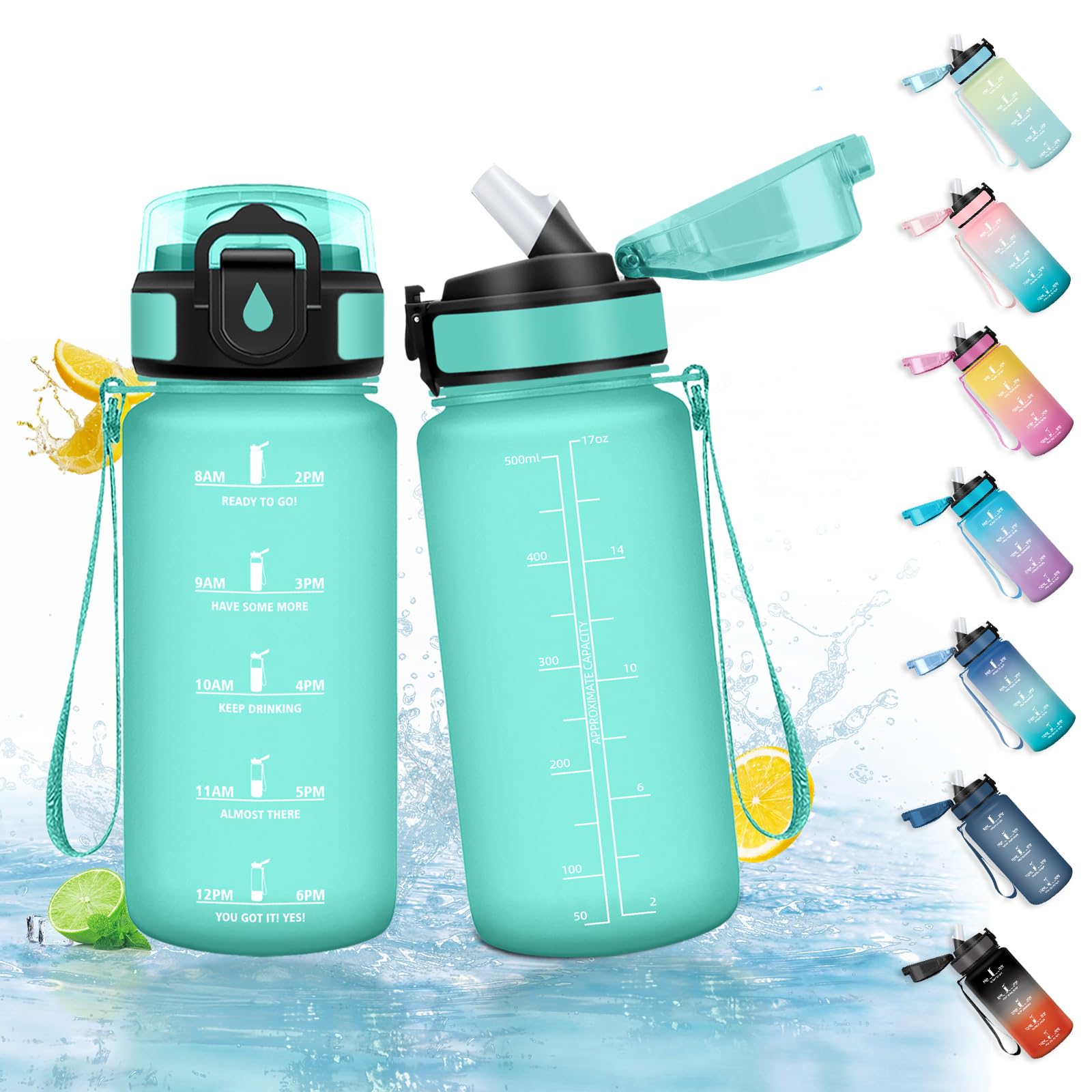 Botella Reutilizable - Agua, Niños, Deportiva Botella Reutilizable - Agua, Niños, Deportiva