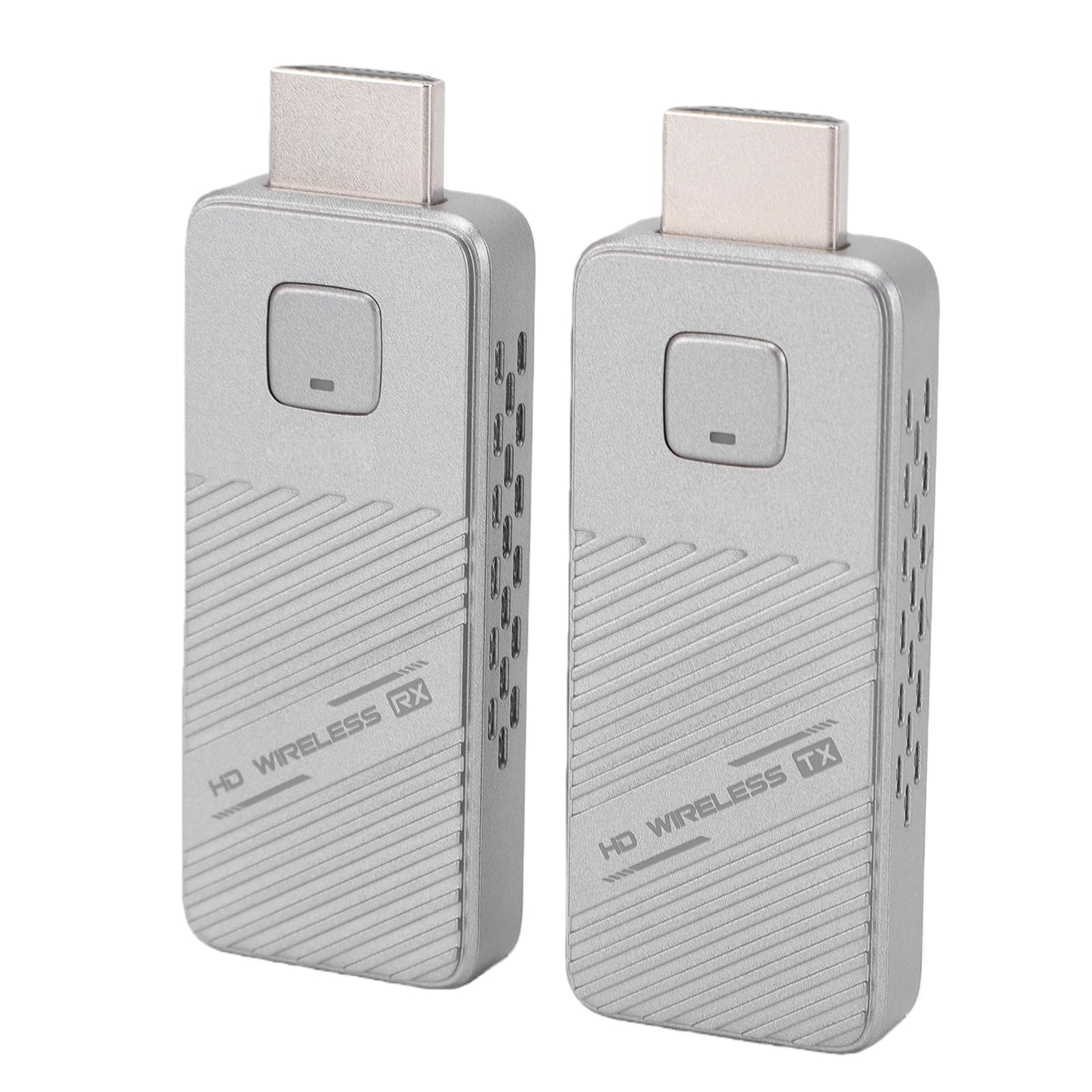 Jectse Kit de Transmisor y Receptor Inalámbrico, Decodificador 4K, Salida 1080P, Adaptador de Pantalla Inalámbrico de Doble Banda, con Baja Latencia 0,05 S, para Cine en Casa, Sala de