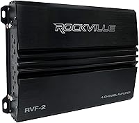 Vista 1 de Rockville RVA-M2 Amplificador de 2500 W pico/625 W CEA RMS