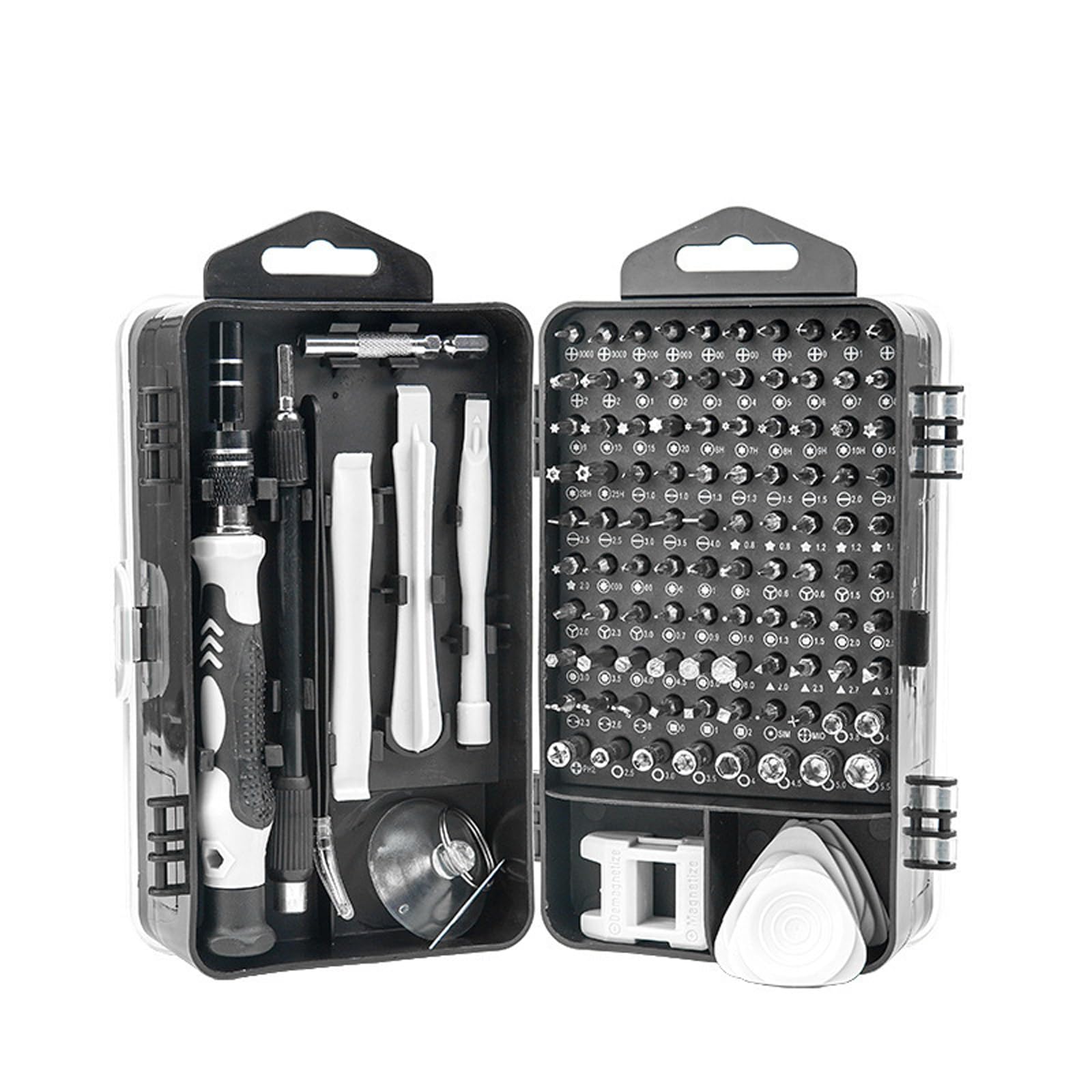 Kthzi Men's Grey Precision Screwdriver Set, Magnetic Tips Mini Repair Tool Kit For Iphone, Ipad, Laptop, Macbook, Phone, Tablet, Glasses, Doorbell, Watch, Ps4, Ps5, Xbox, Nintendo Switch(Grey)