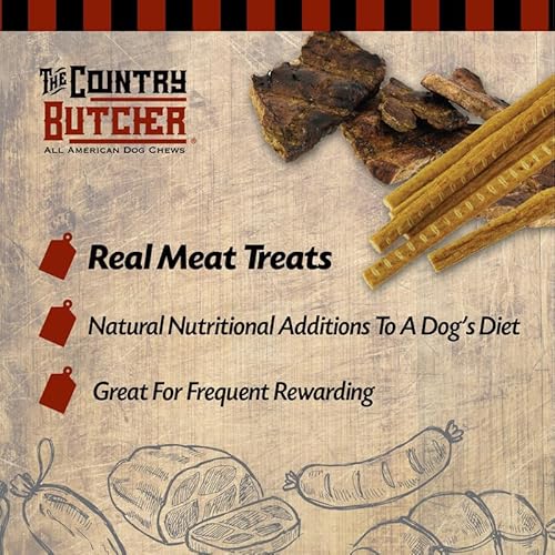 The Country Butcher Filled Cow Hooves, Soft To Aggressive Chewers, Small, Medium, And Large Breed Dog Treat, Natural, Tough, Stuffed Chew Toy, Made In The Usa, Peanut Butter thumb #2