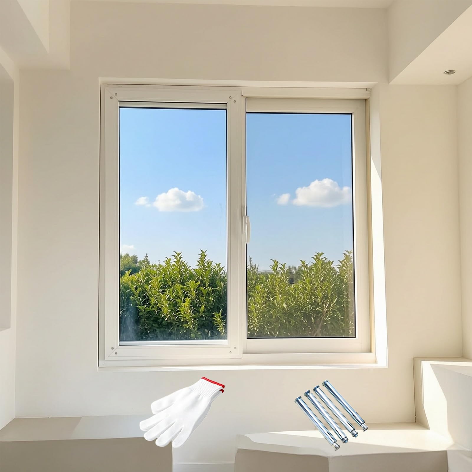 Ventana corredera de aluminio soluciona humedades en bano y sotanos pequeños