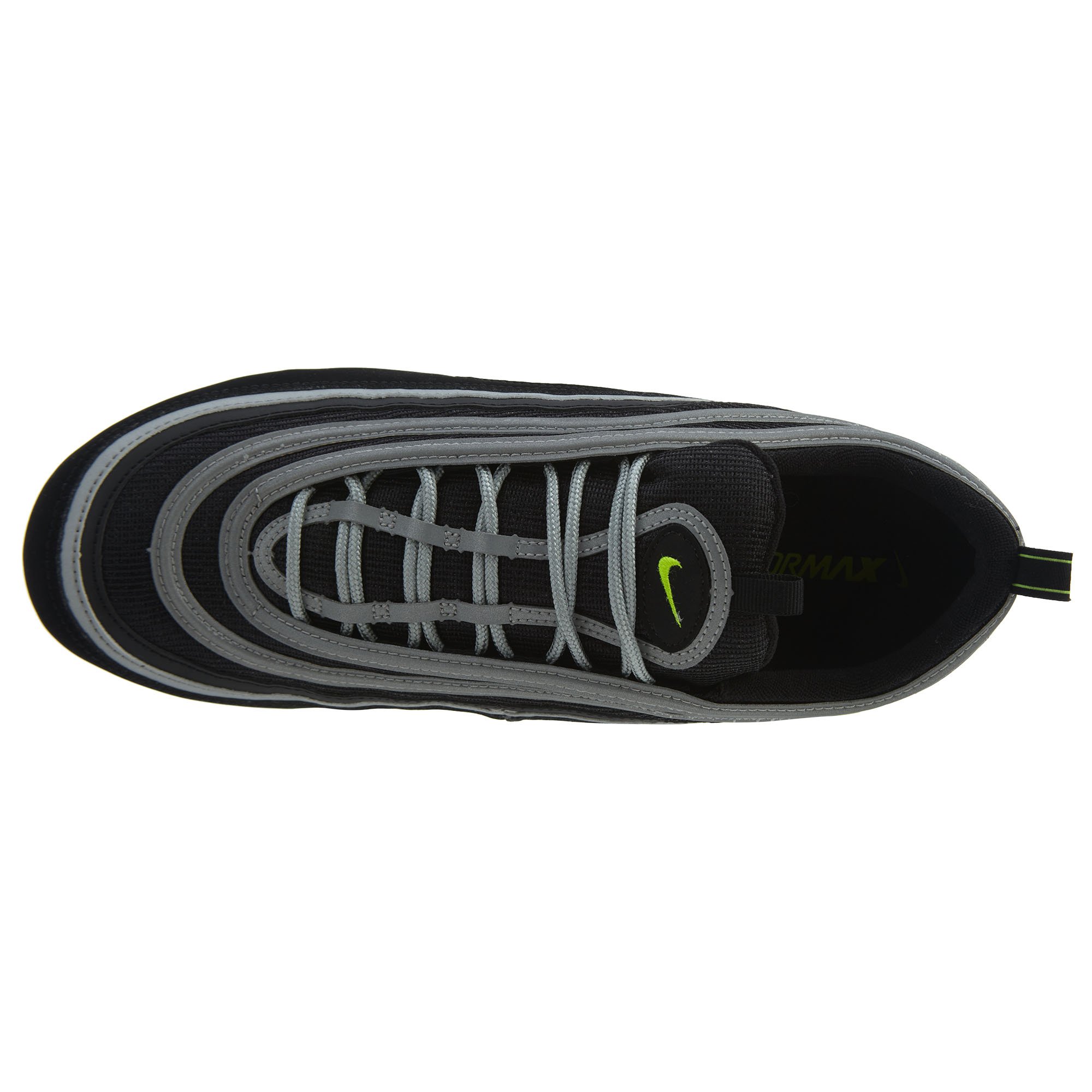 Nike Mens Vapormax 97japan Black Volt Silver Leather Size 8 