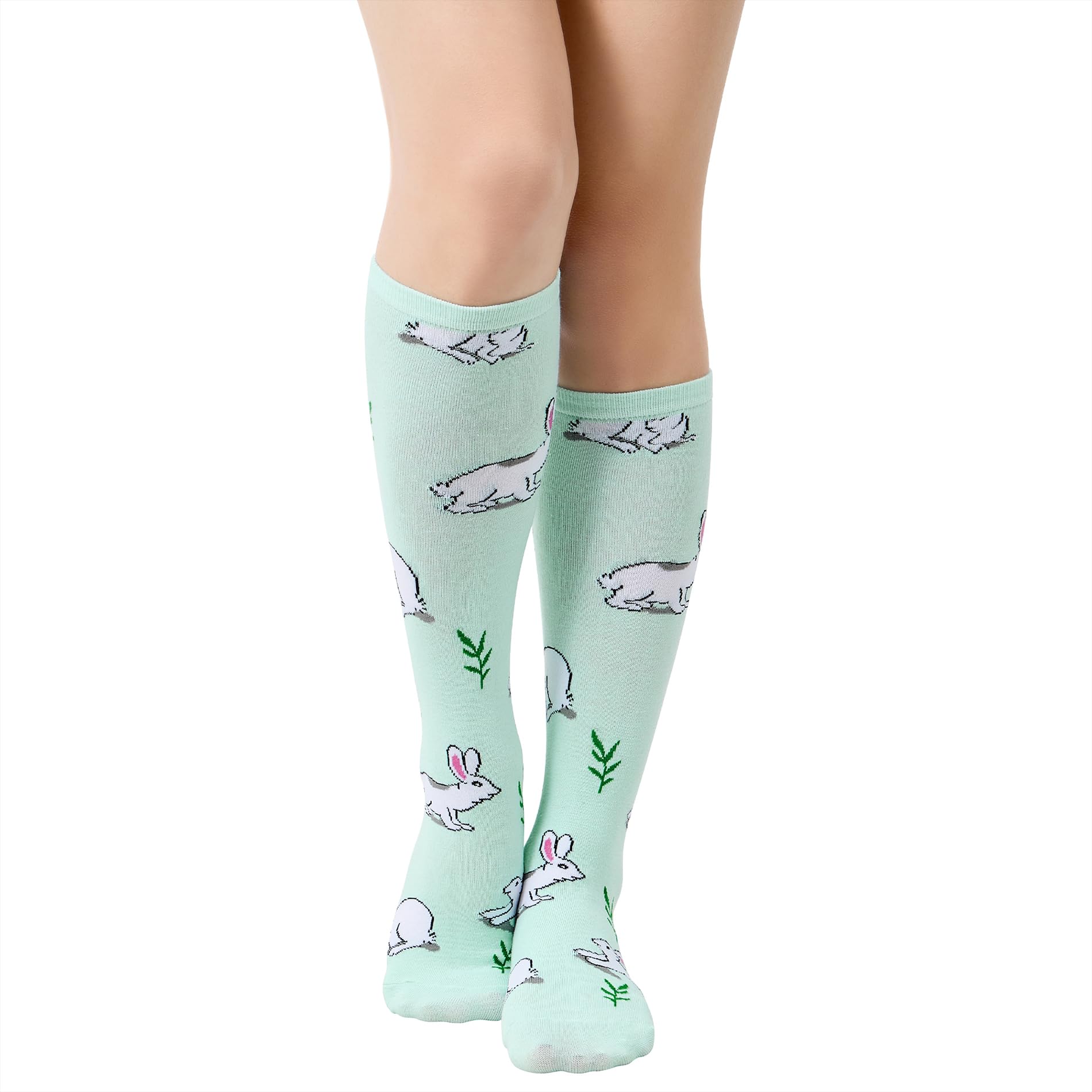 Athletic Softball Socks Baseball Soccer Socks Women Knee High Socks 1 Pack