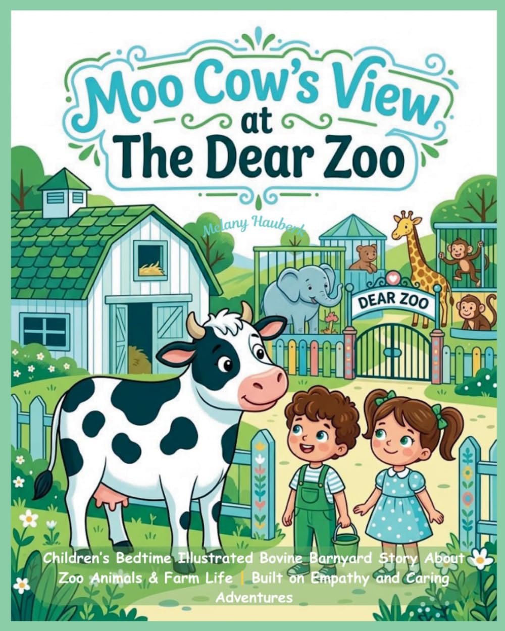 Moo Cow’s View at The Dear Zoo: Children’s Bedtime Illustrated Bovine Barnyard Story About Zoo Animals & Farm Life | Built on Empathy and Caring ... Cow Farm Animals Picture stories for Kids)