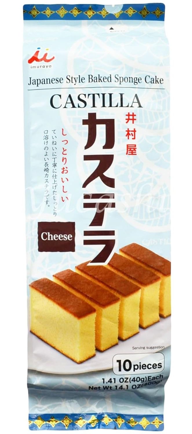 Imuraya Japanese Style PreSliced Baked Sponge Pound Cake