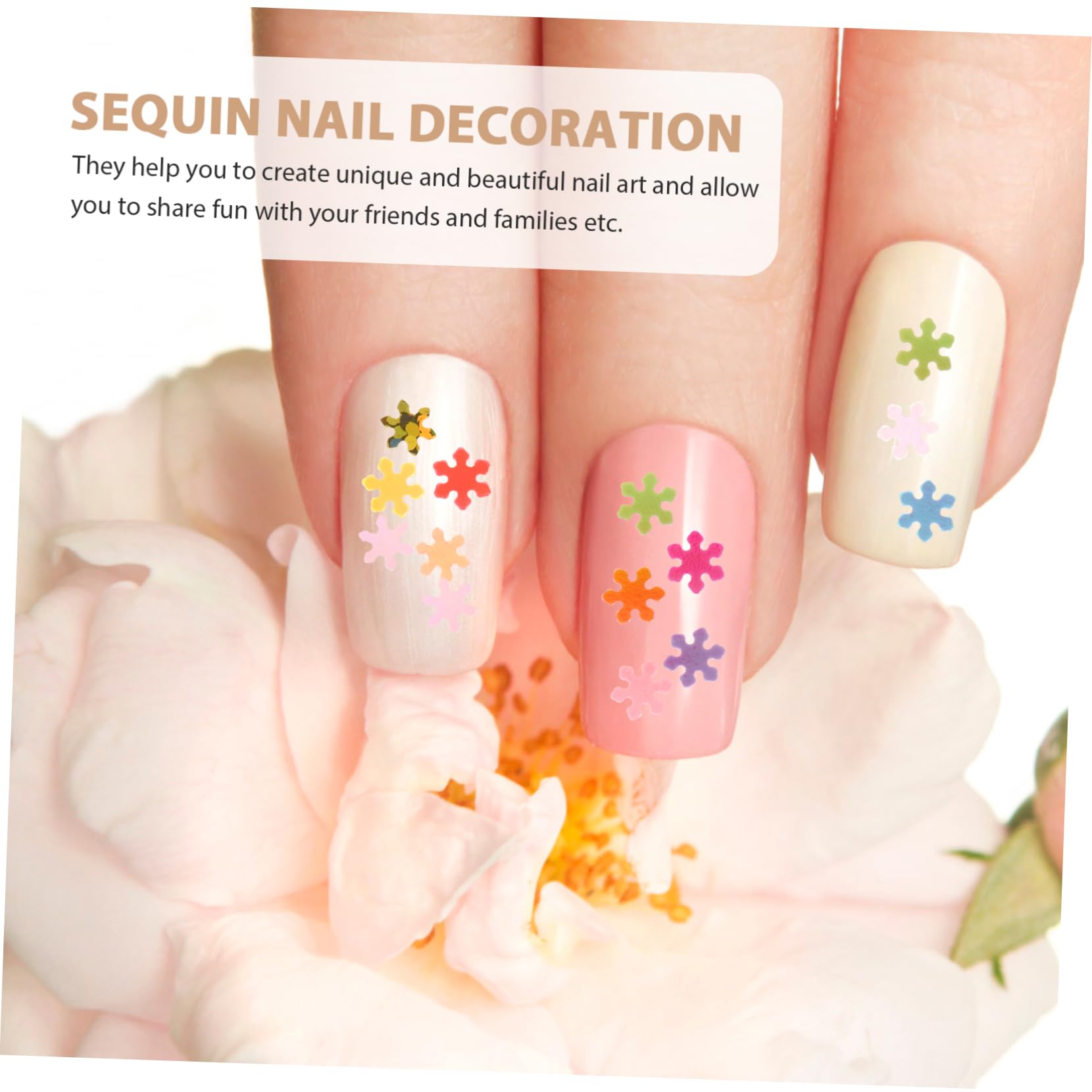 Healeved 3 Set Di Unghie Per Manicure Paillettes Glitter 12 Colori Decorazioni Per Manicure Scintillanti Sottili Facili Da Usare 2 Scatole*3