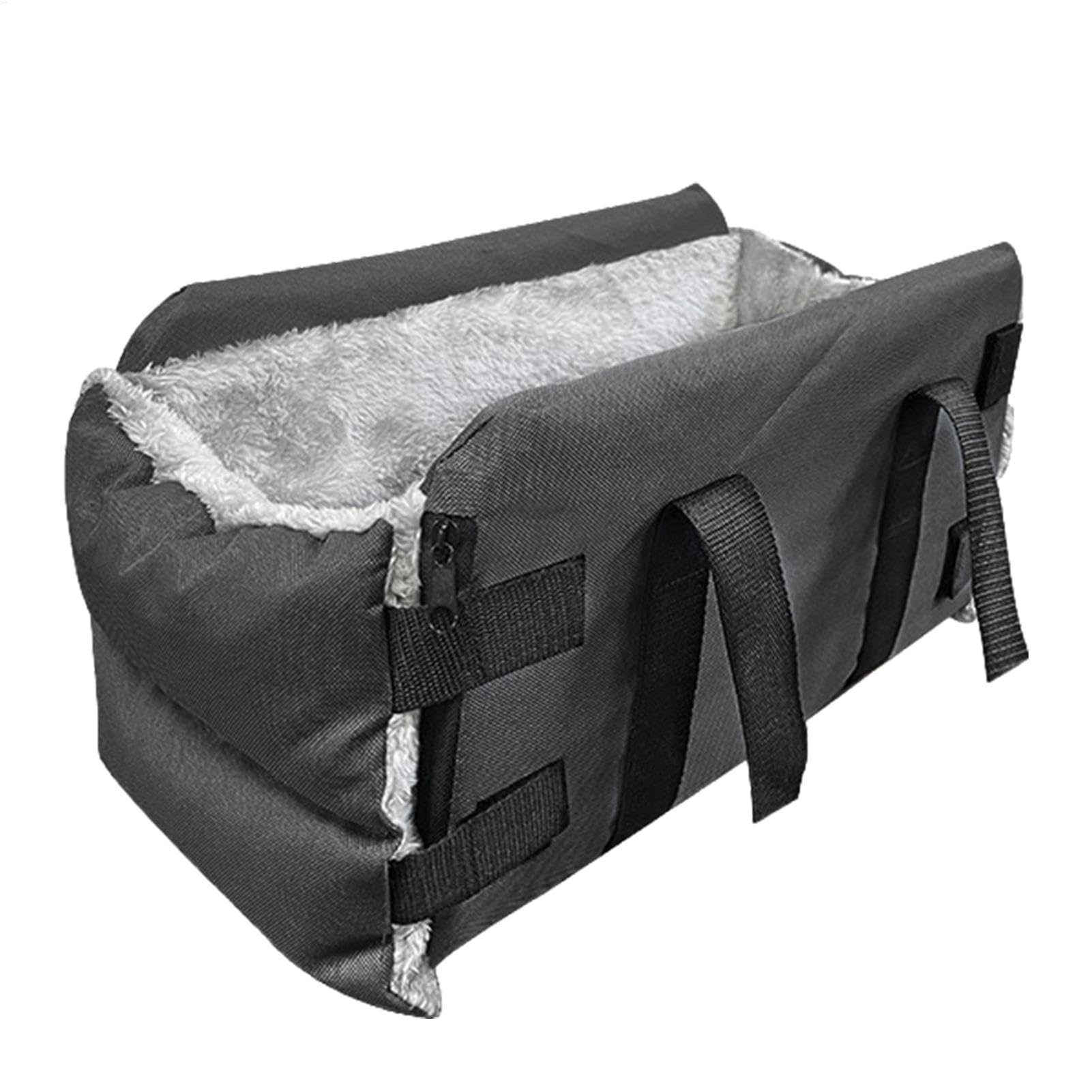 Console Car Seat and Pet Travel Booster With Handle - Safety Carrier Bed for Small and Medium Dogs