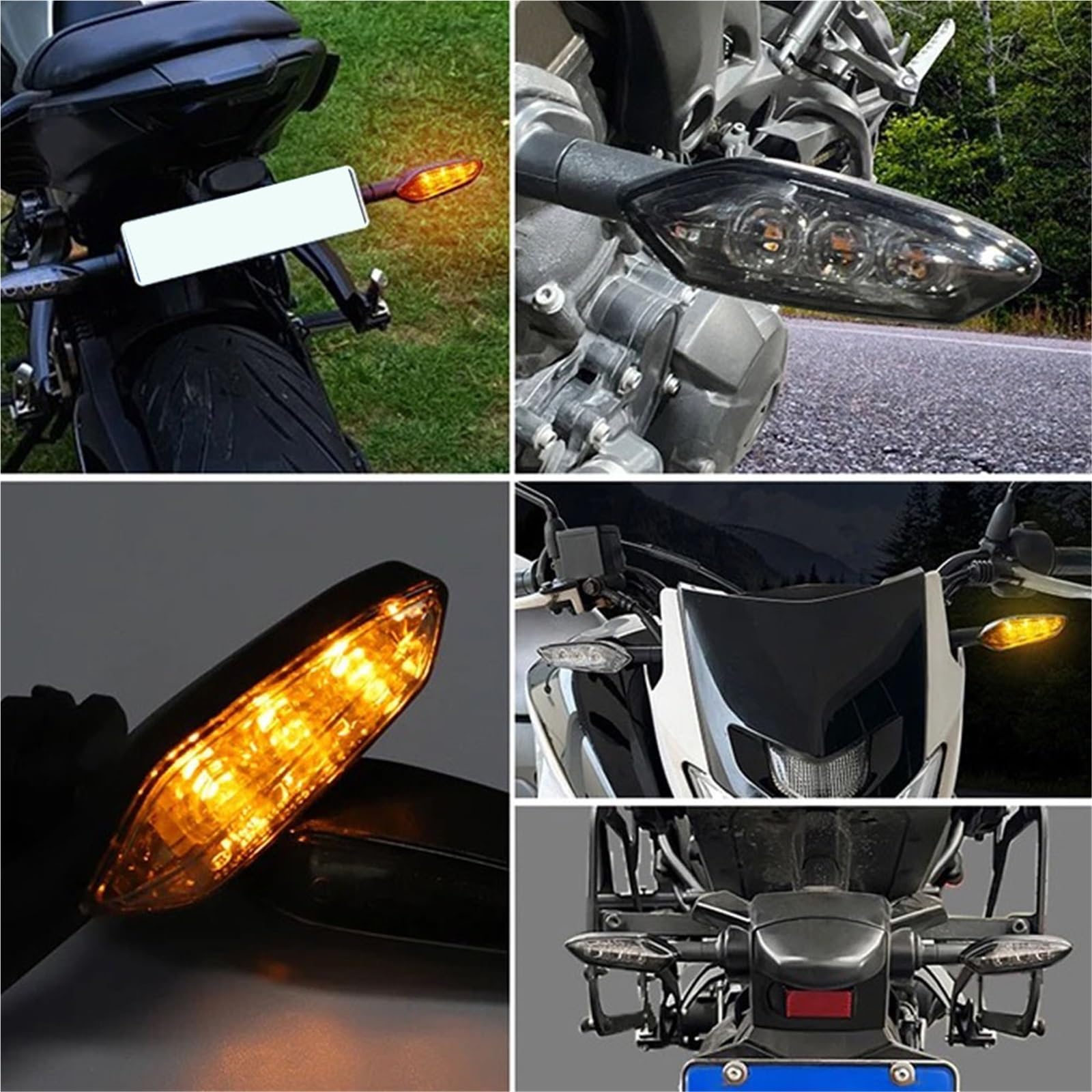 Luces De Señal Giro para Motocicleta Intermitente para Yamaha MT09 MT-09 Tracer XSR900 XSR700 2016-2020 YZF R15 R3 MT07 FZ-25 03 10