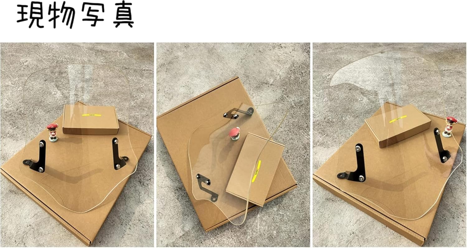 バイク 風防 スクリーン ウインドスクリーン 汎用 原付 スクーター 取付簡単 風よけ 風除け 虫除け : ワンズショップ - 通販 -  Yahoo!ショッピング Zetify ウインドスクリーン スクーター 原付 風防 スクリーン ウインドシールド 風除け 虫除け 雨除け 簡単取付 バイク オ