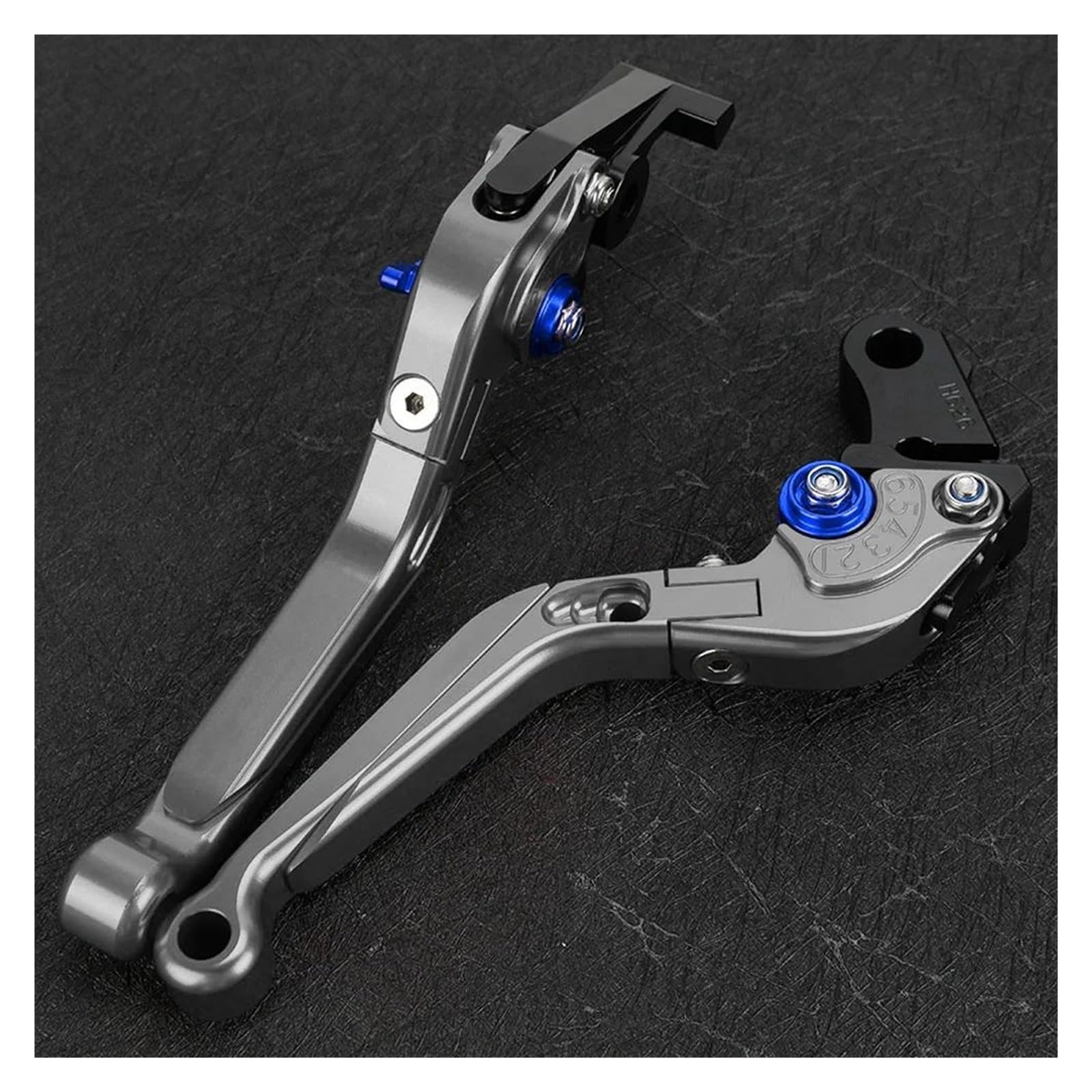 USQBUZHHK Brake Clutch Lever Motorcycle Control Handles Brake Clutch Levers Adjustable for Suzuki GSXS1000 F ABS 2015-2023(I)