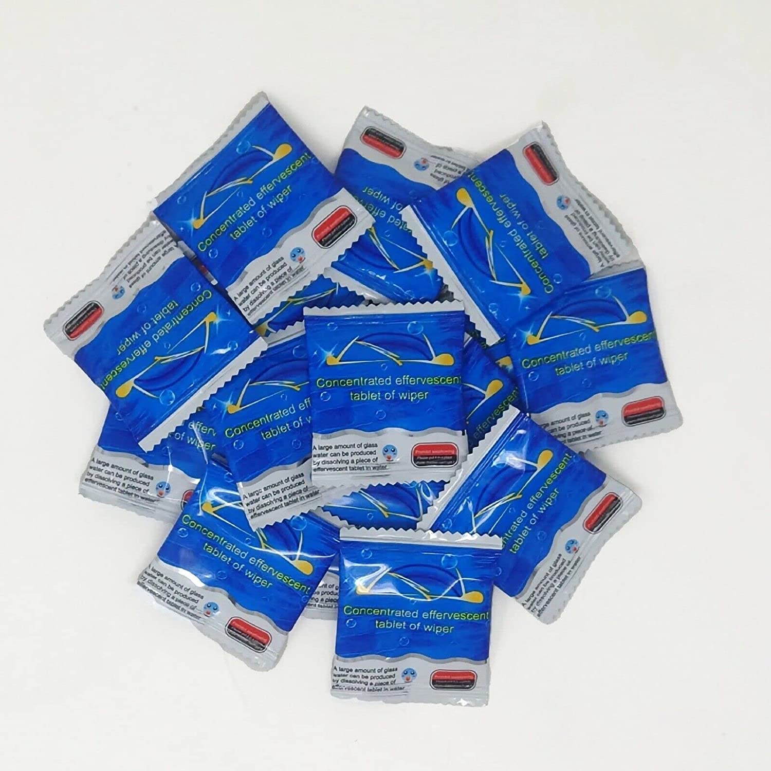 We Can Source It Ltd - Screen Wash Windscreen Washer Fluid Concentrated Tablet - 10 Tablets (40 Litres)