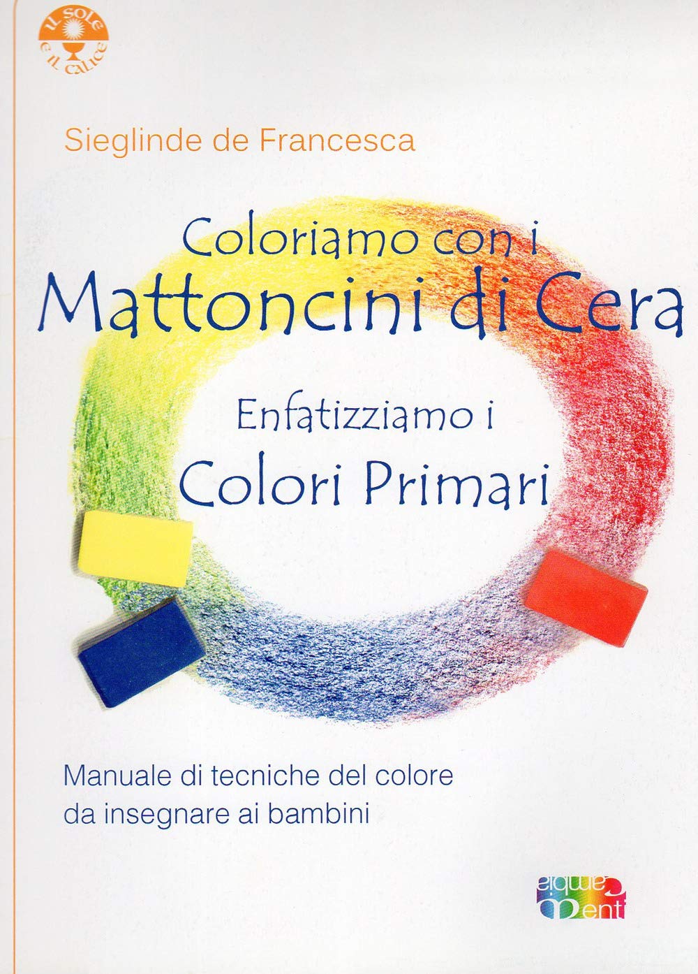 Coloriamo Con I Mattoncini Di Cera. Enfatizziamo I Colori Primari - 4