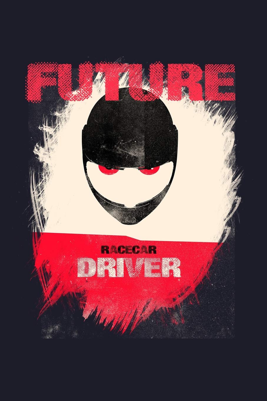 Future Racecar Driver: Blank Paper Sketch Book - Artist Sketch Pad Journal for Sketching, Doodling, Drawing, Painting or Writing