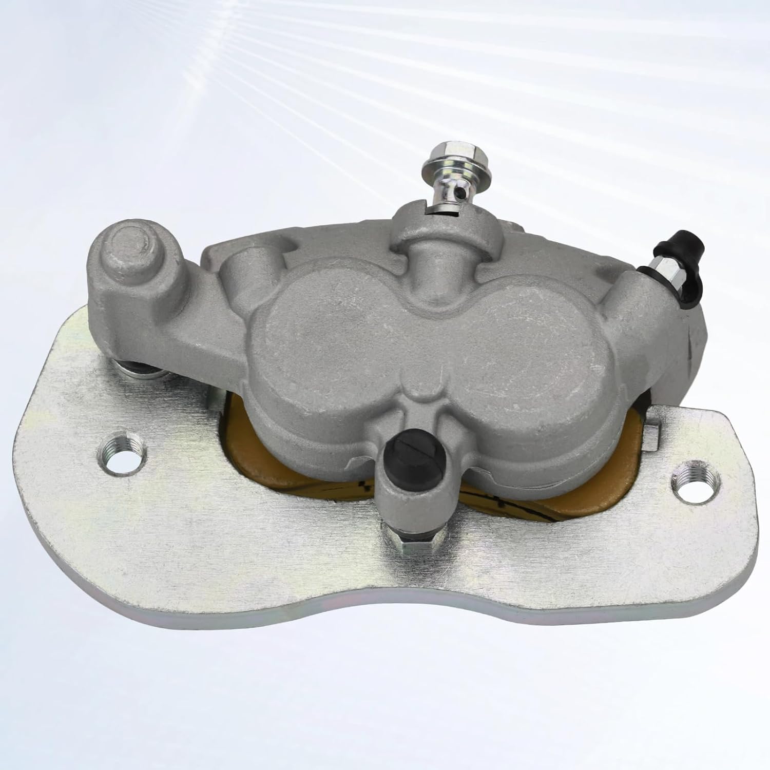 Rear Left Brake Caliper with Sintered Pads, Compatible with Can Am Maverick X3 Turbo 2017 2018 2019 2020 2021 2022, Replace Part Number 705601514 705601891