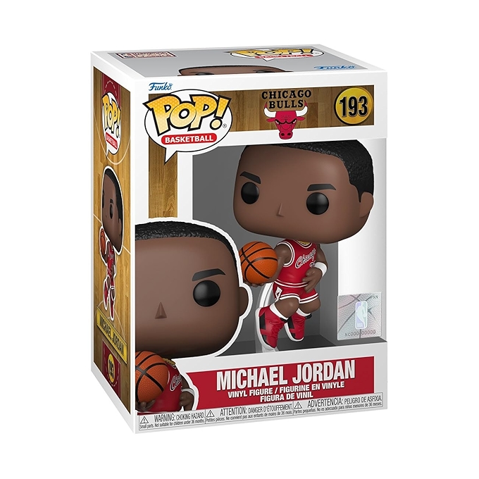 Funko Pop! NBA: 公牛 - 迈克尔·乔丹（新人赛季）