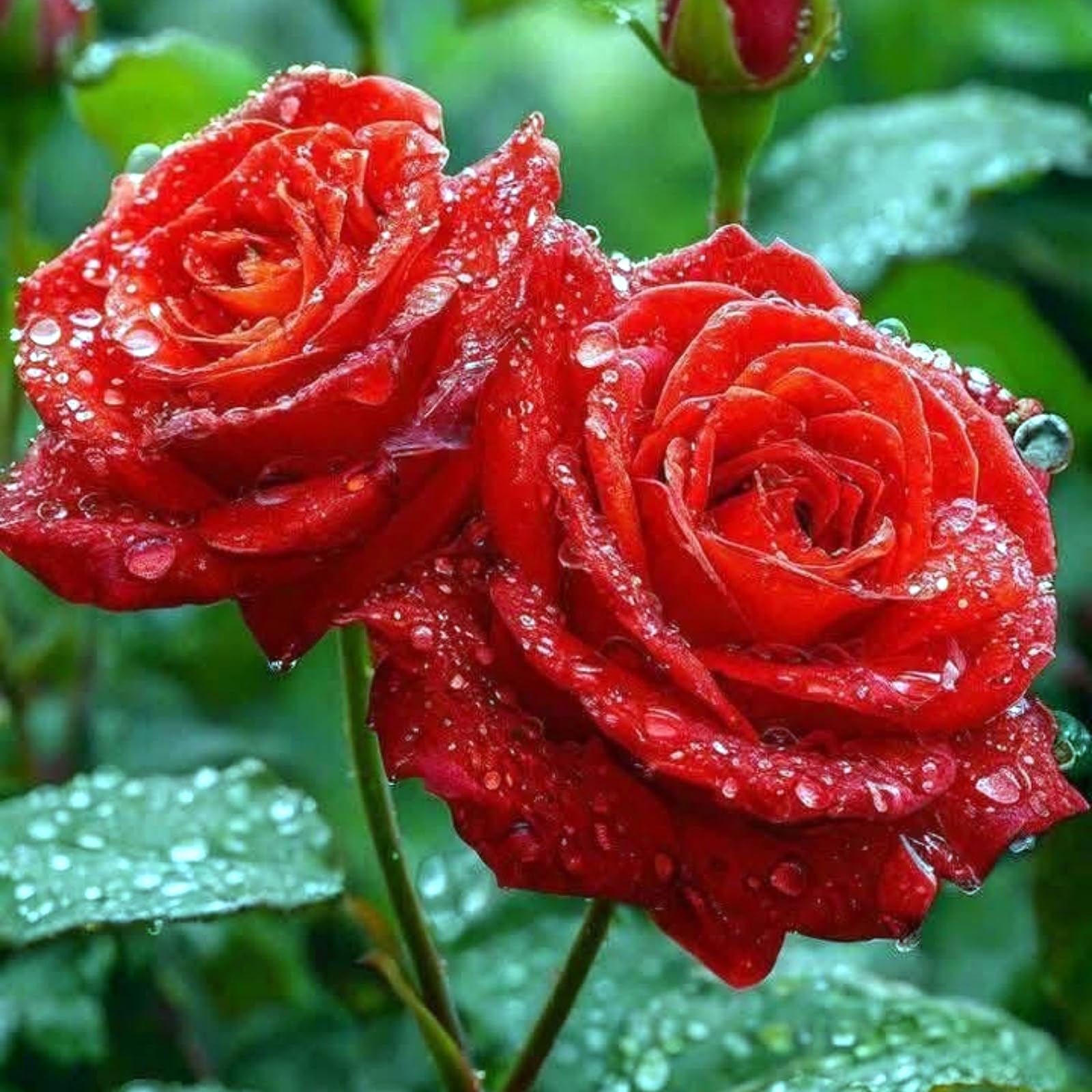 Surprise Rose Rhizome, Hardy Perennial, Garden Decoration, No Watering Required, Professional Planting, Suitable for Spring and Autumn-3 Rhizome-C