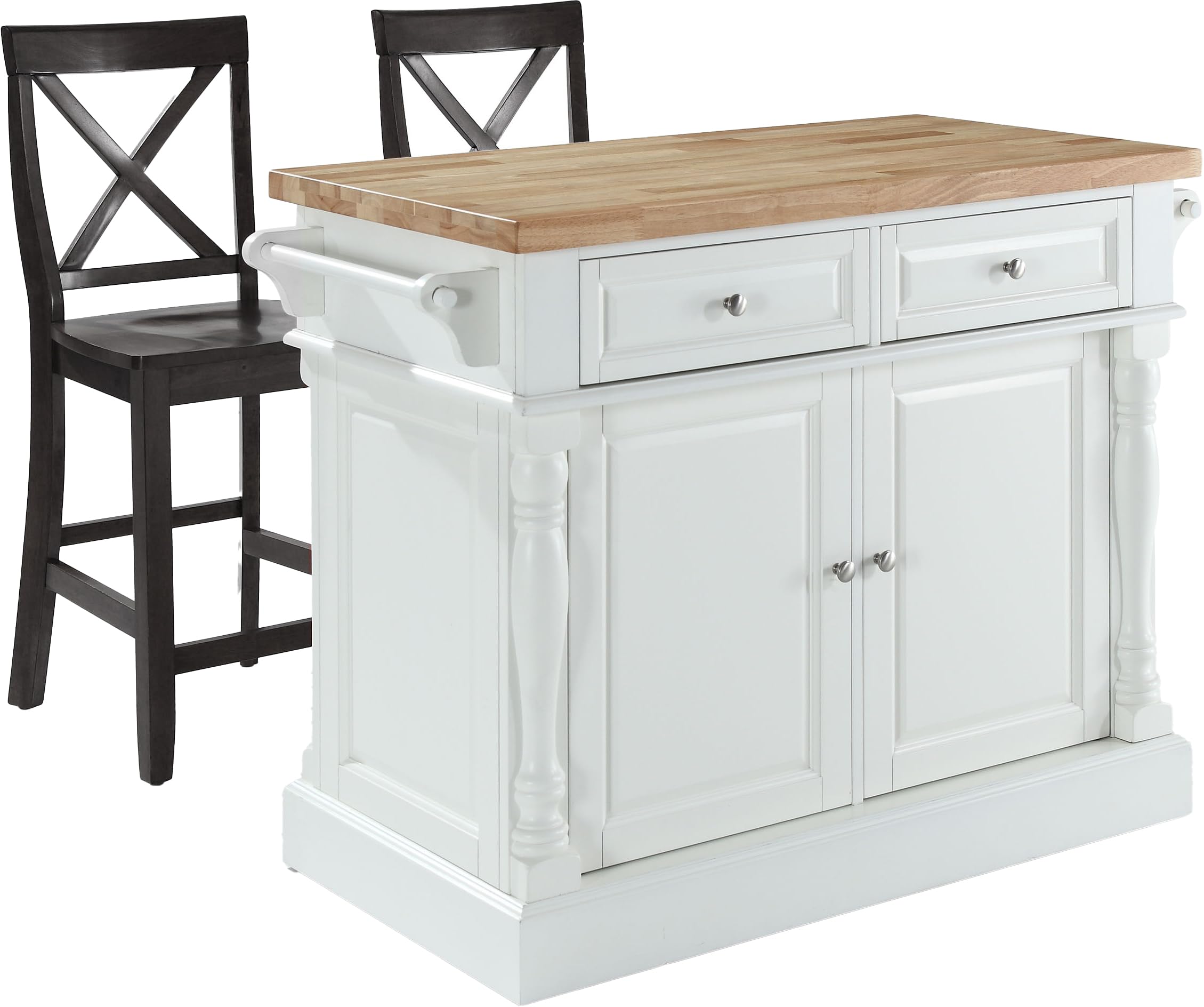 A PIECE OF LIBRARY モールスキン ベスト クラシック サイズ2 Amazon.com: Crosley Furniture Oxford Butcher Block Kitchen Island