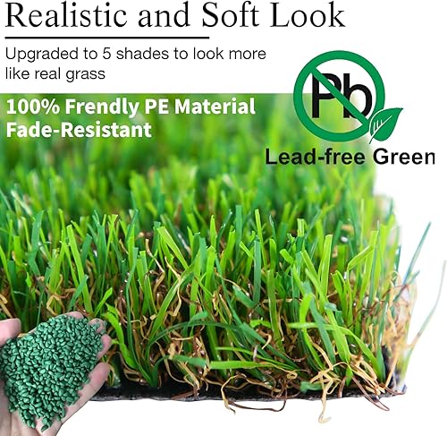 Miniatura 3 de GLOBREEN Camino de mesa de césped artificial para decoración de fiestas, hogar, manualidades, 12 x 48 pulgadas