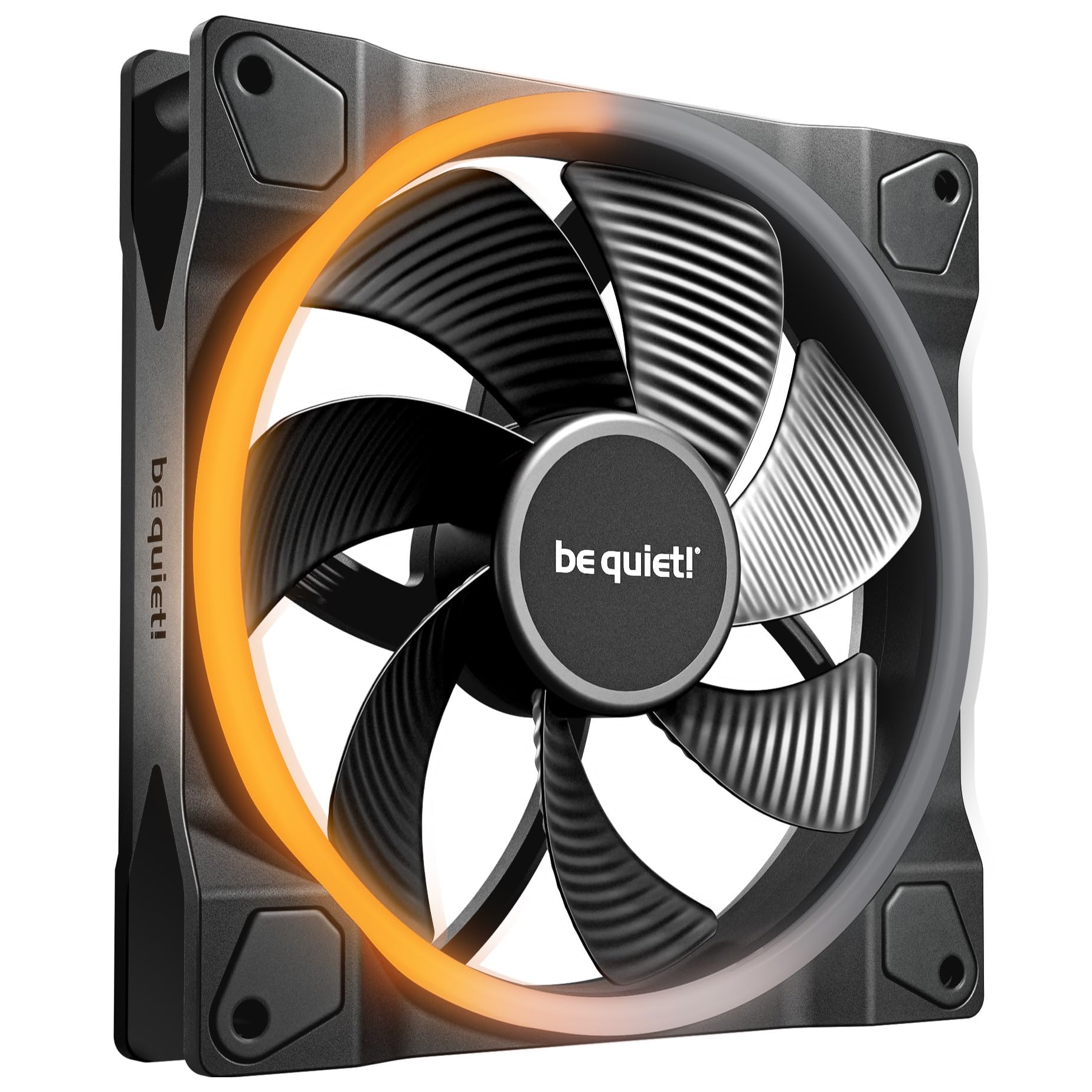 be quiet! LIGHT WINGS 140mm PWMファン be quiet! Light Wings 140mm PWM Reverse Black Fan, Silence