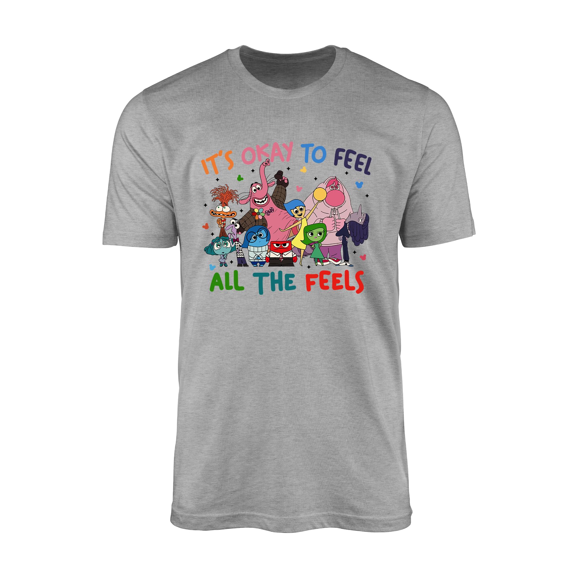 Positive Mental Health Graphic T-Shirt for Men, Women, Unisex - Emotional Support Tee - Standard Fit Short Sleeve Top