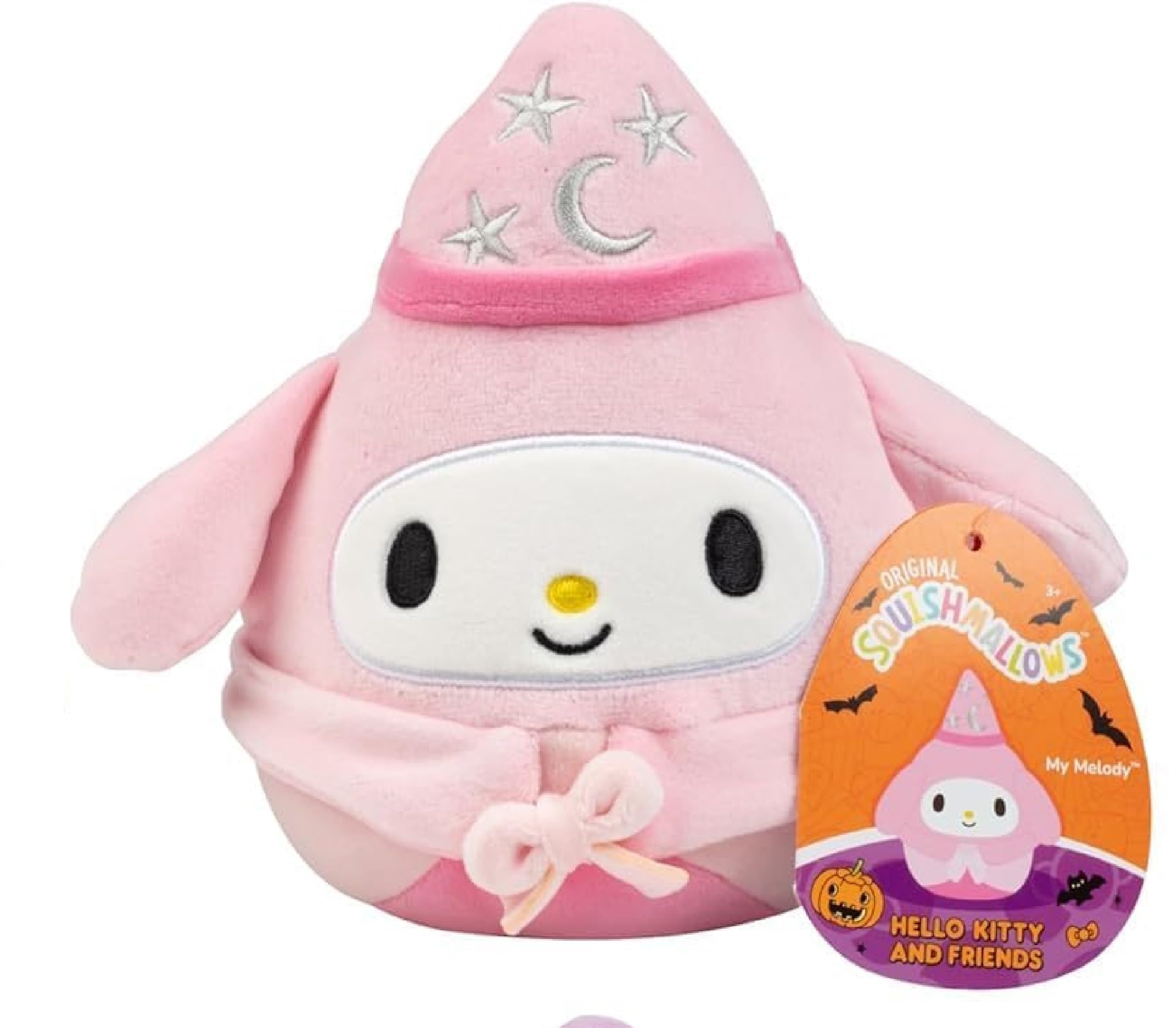 Squishmallows Original 5-Inch Hello Kitty: My Melody - Official Jazwares Small Plush - Collectible Soft & Squishy Mini Stuffed Animal Toy - Stocking