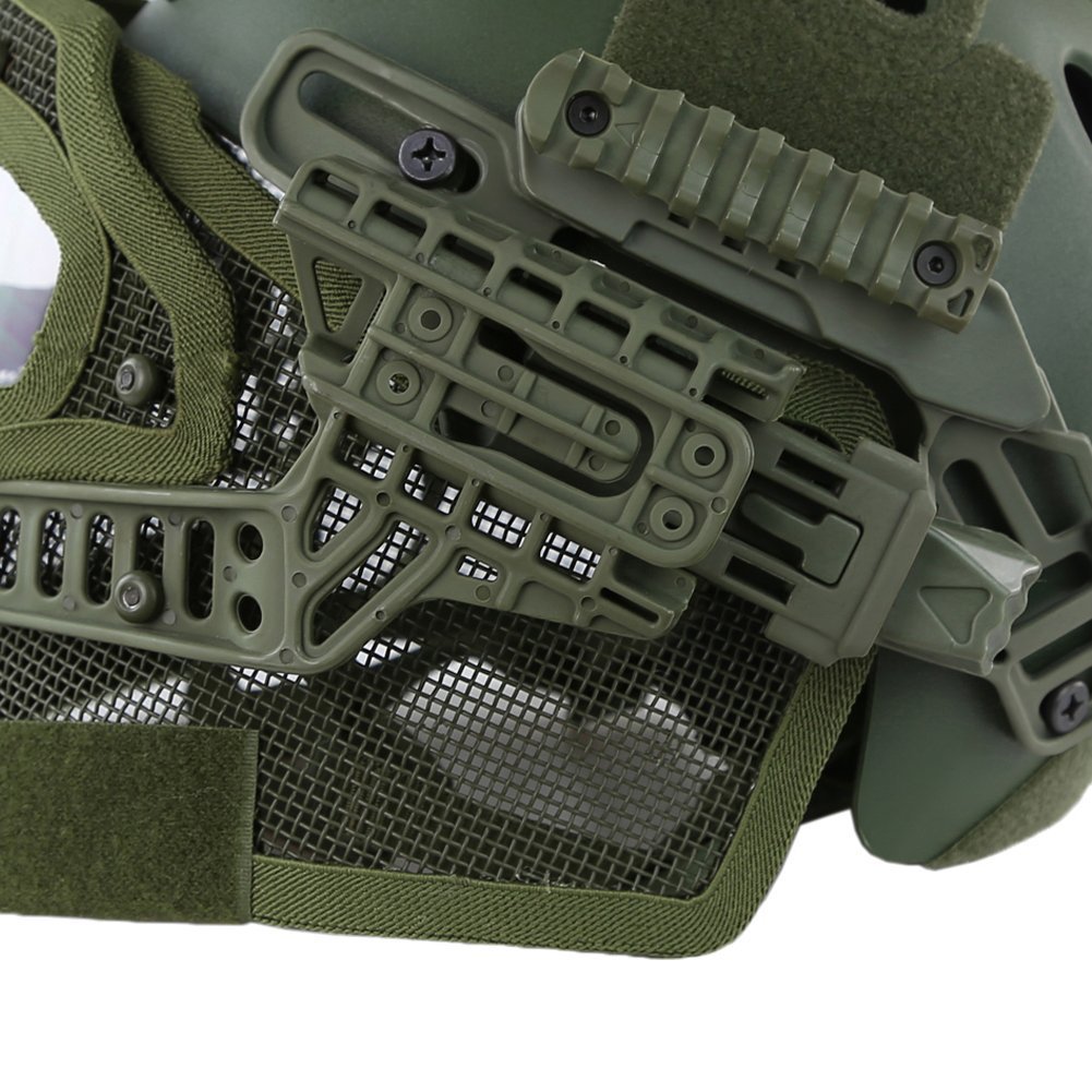 Amazon | ATAIRSOFT PJタイプ Fast サバゲーヘルメット コンバット 