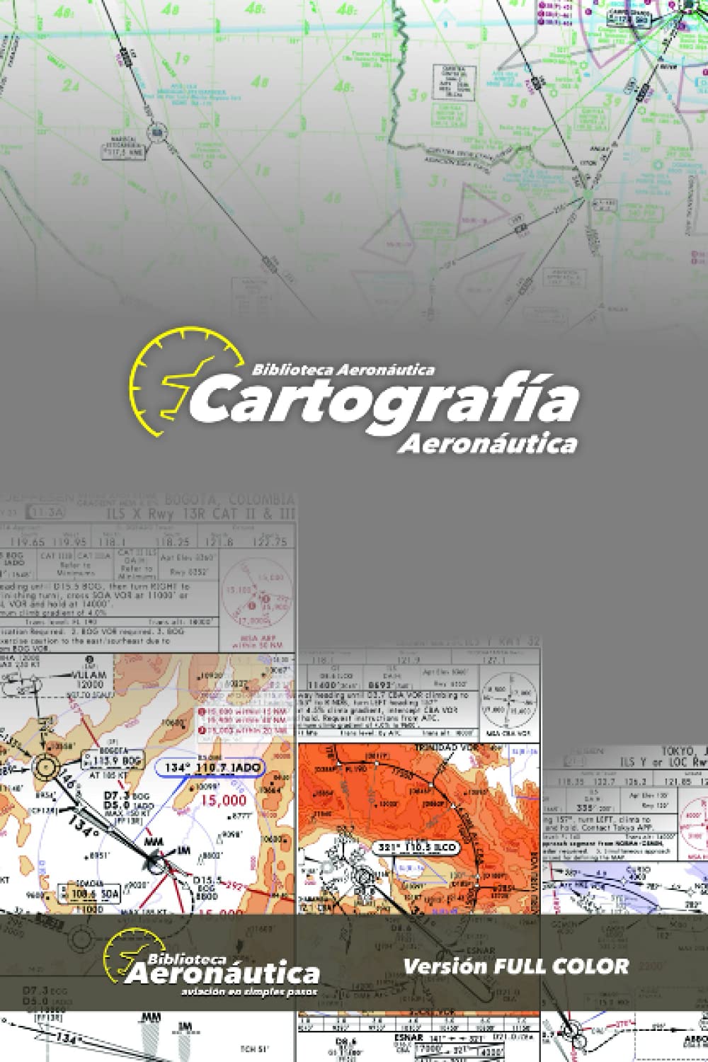 Cartografia Aeronautica: Version FULL COLOR (Spanish Edition)