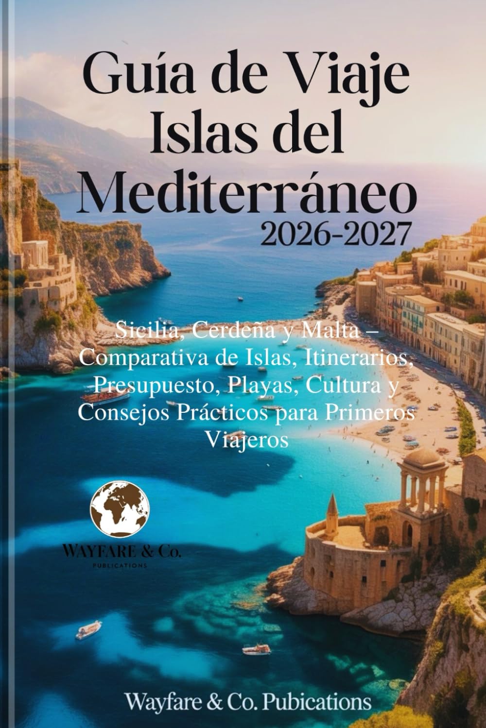 Guía de Viaje Islas del Mediterráneo 2026–2027: Sicilia, Cerdeña y Malta – Comparativa de Islas, Itinerarios, Presupuesto, Playas, Cultura y Consejos ... (Serie de Guías de Viaje de Wayfare & Co.)