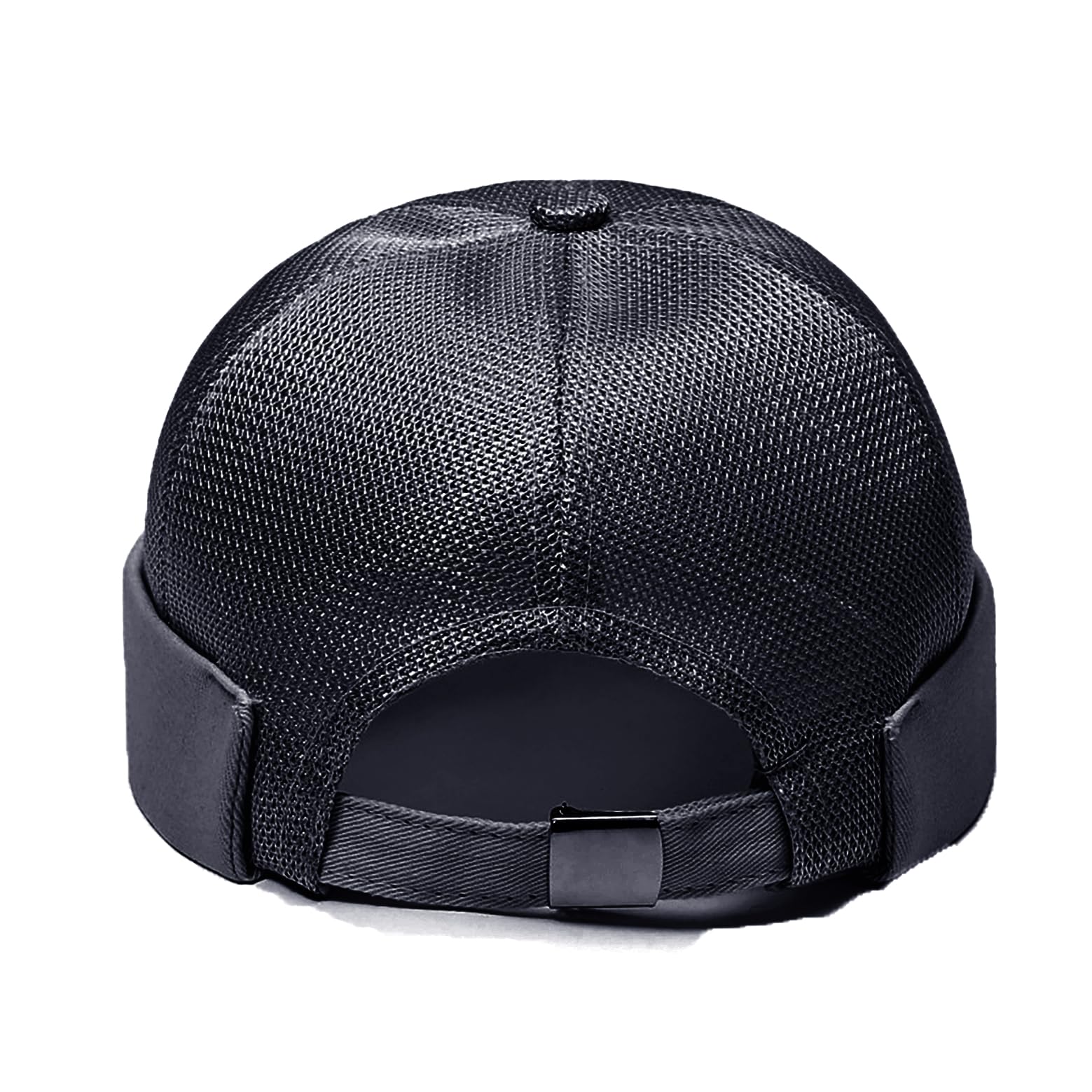 YAMEE Verano Gorro de Marinero de Malla Transpirable Sin ala para Hombre con Puño Enrollado,Sombrero Mujer con Plegable Beanie,Gorra Sin Visera Hombre,Gorras de Dockers Estilo Retro,Gorro Portuario