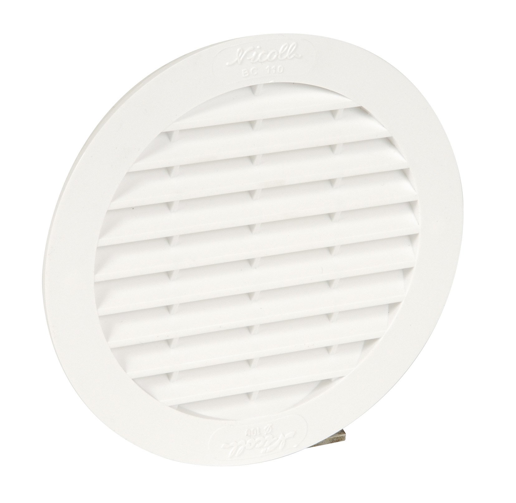 Nicoll 71590 Grille Ronde Blanc pour Cuisine Élégante et Fonctionnelle