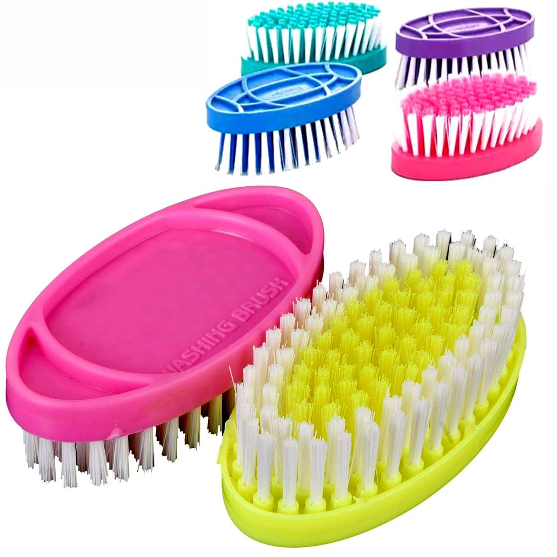 Premium Oval Cloth Brush Washing Brush for Clothes Soft scrubbing Brush for Clothes Pack of 2 (B0CQ8F1JB8) Amazon Price History, Amazon Price Tracker